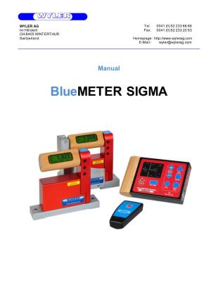 Bluemeter SIGMA