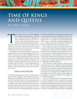 Time of Kings and Queens by Robert Sharer