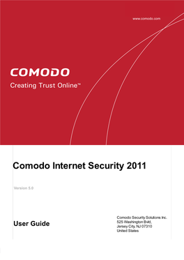 Comodo Internet Security User Guide
