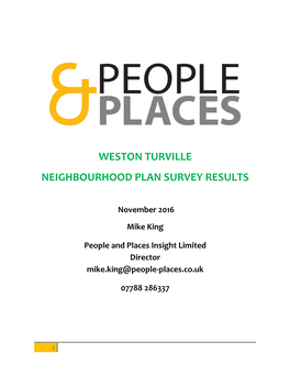 Weston Turville Neighbourhood Plan
