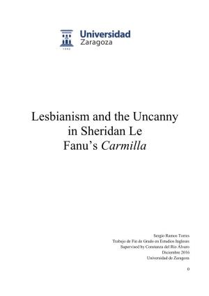 Lesbianism and the Uncanny in Sheridan Le Fanu's Carmilla