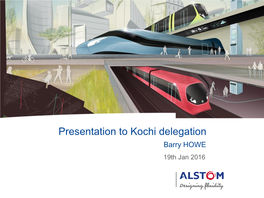 Kochi Metro: a Key to ALSTOM's Development in India