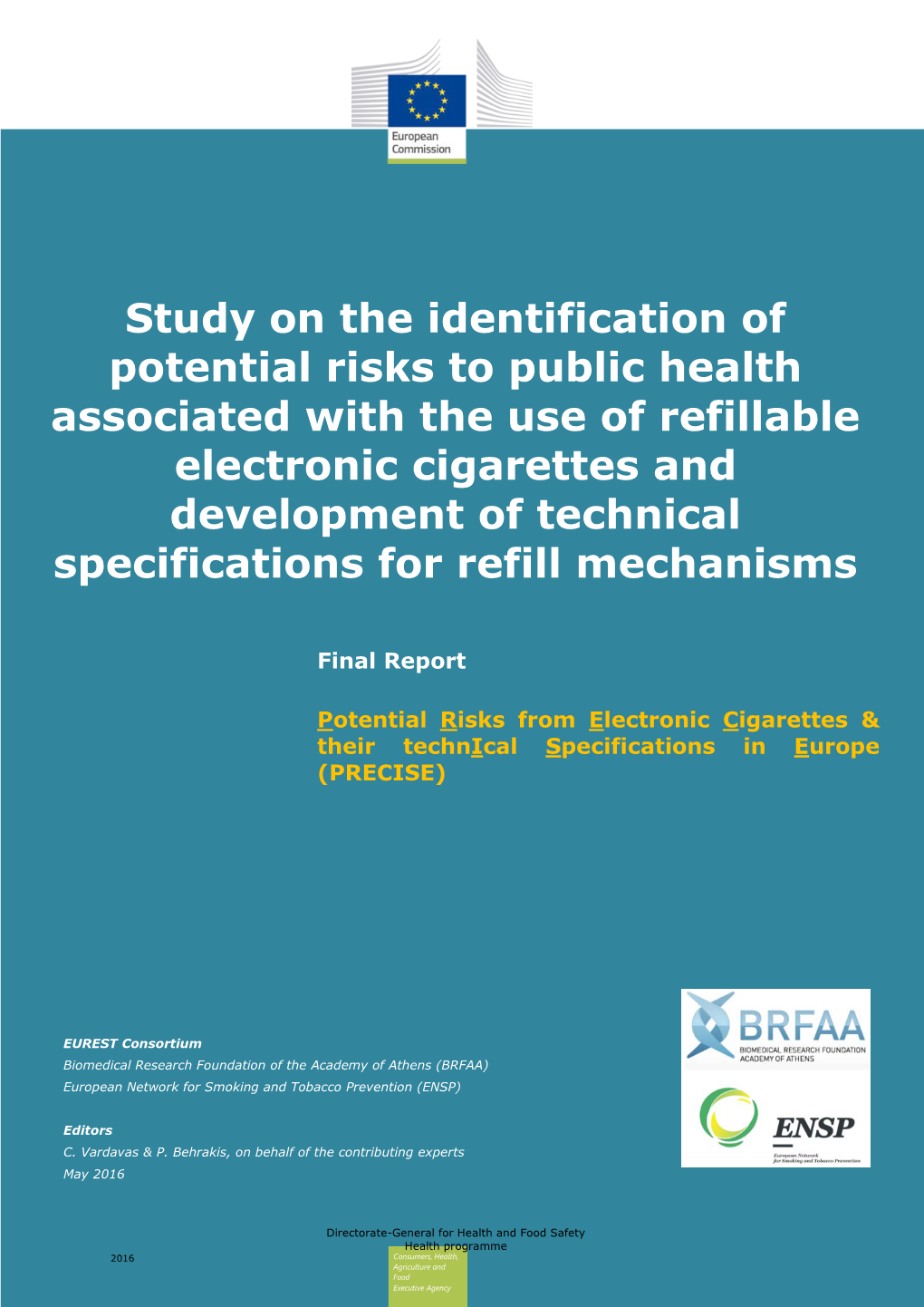 Study on the Identification of Potential Risks to Public Health Associated