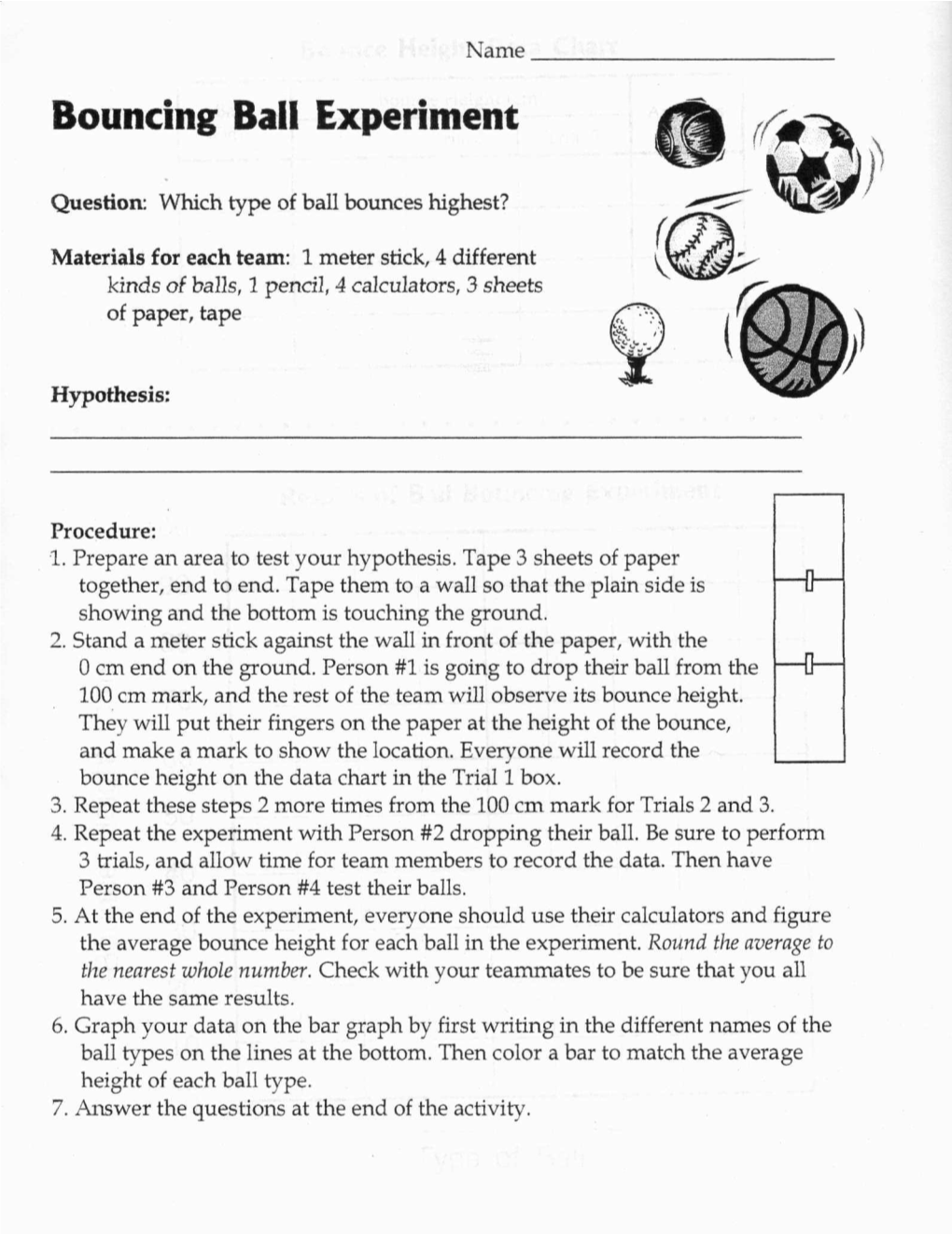 Bouncing Ball Experiment