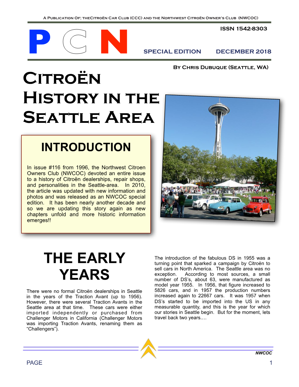 Citroen History 2018