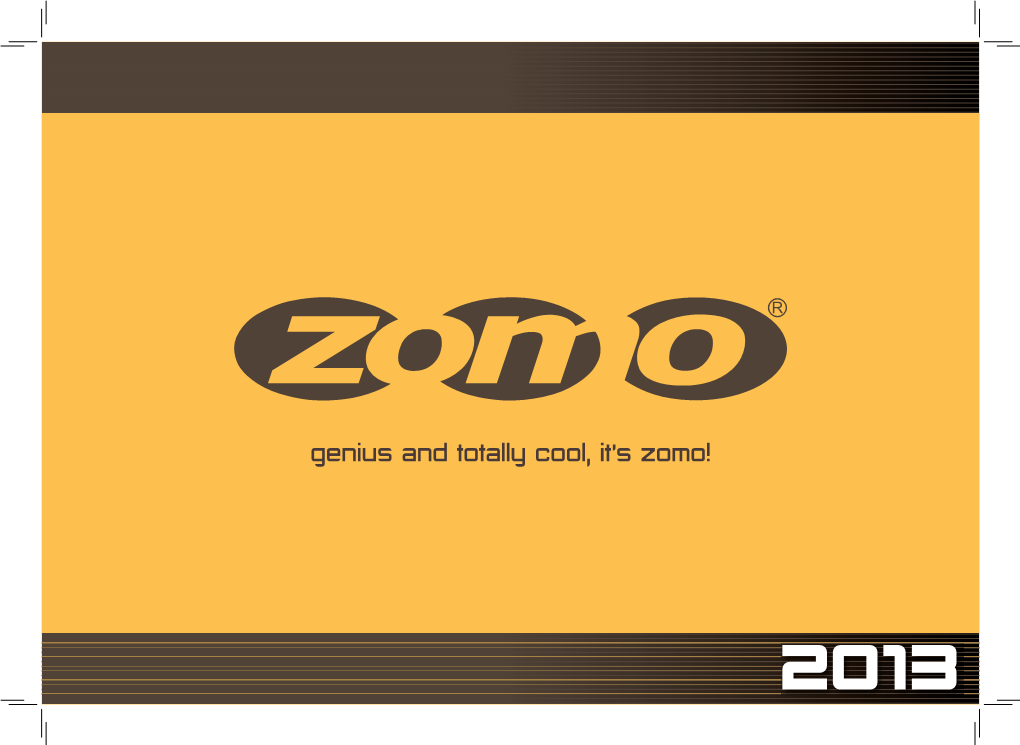 Zomo Catalogue2013 Final