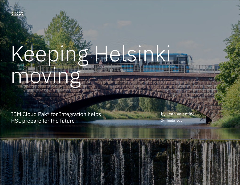 IBM Cloud Pak® for Integration Helps HSL Prepare for the Future