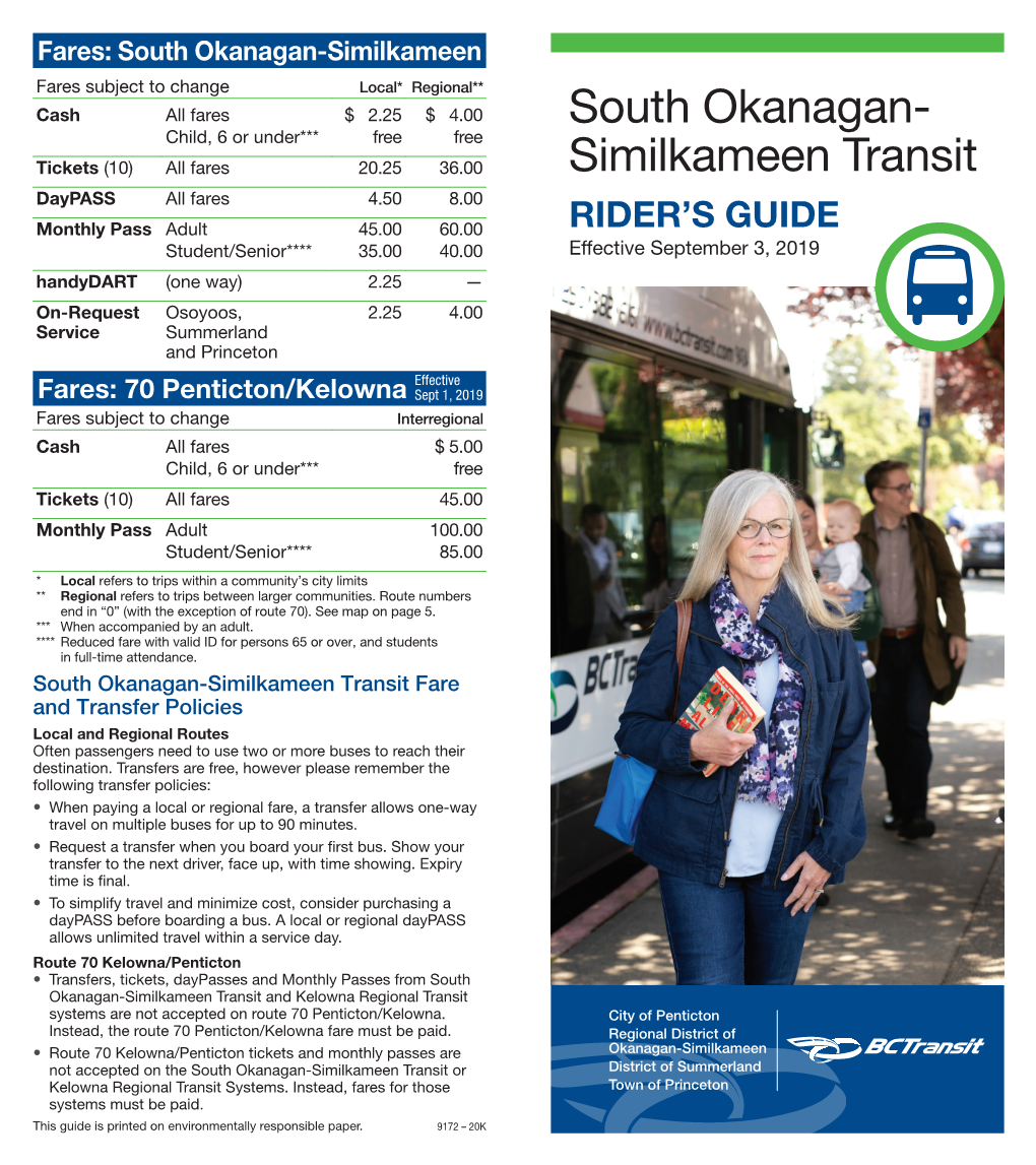 South Okanagan- Similkameen Transit