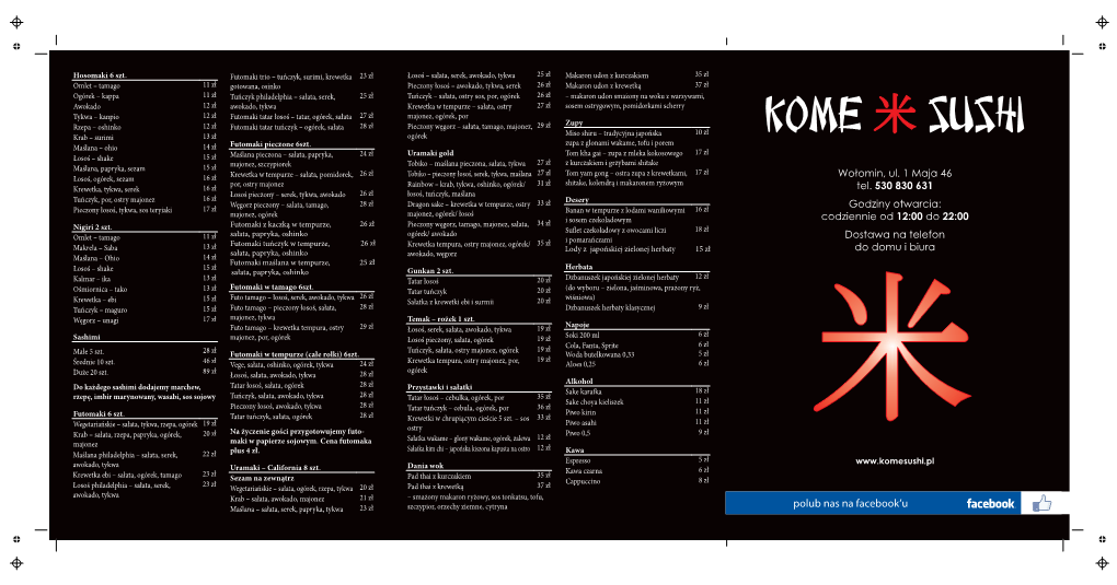 Kome-Sushi-MENU.Pdf