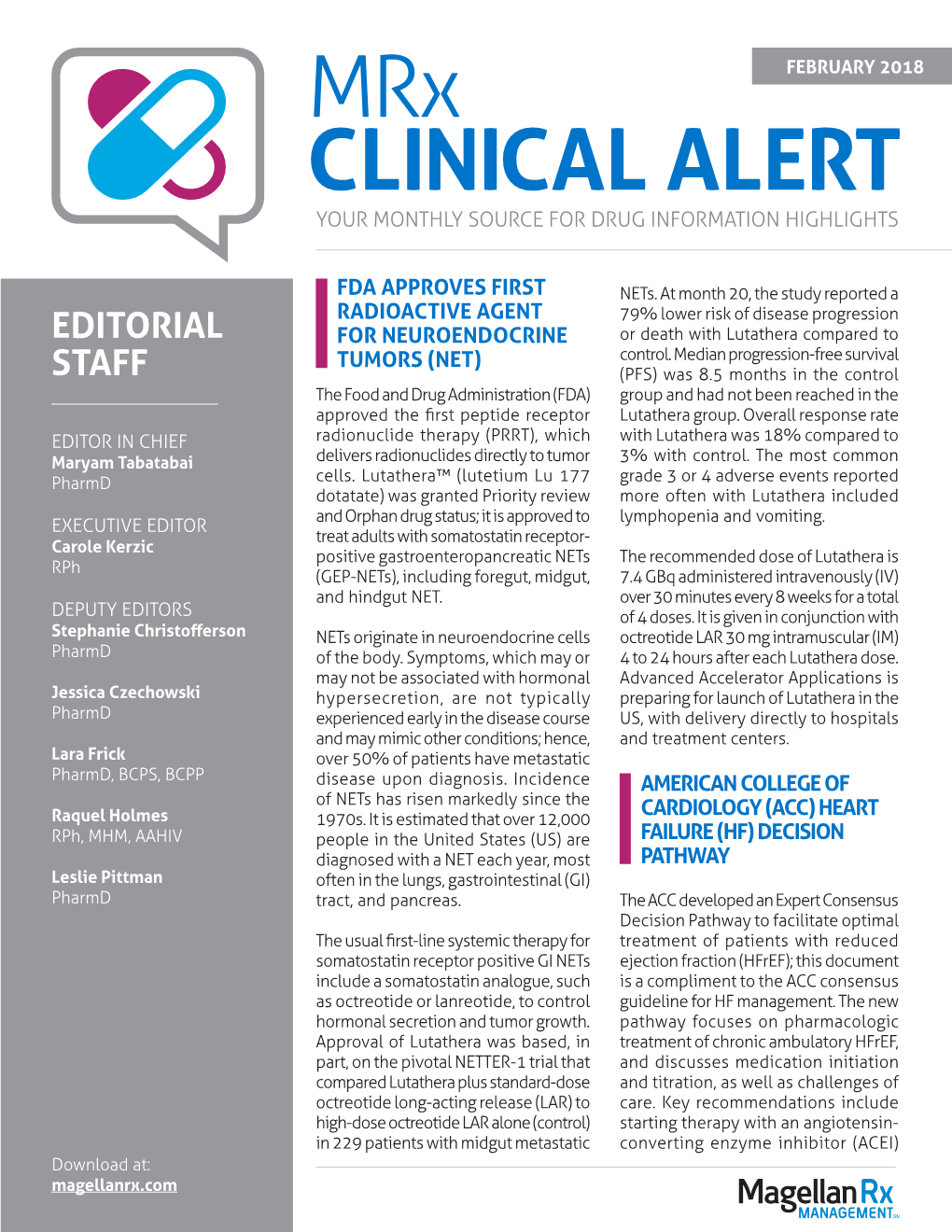 Mrx CLINICAL ALERT