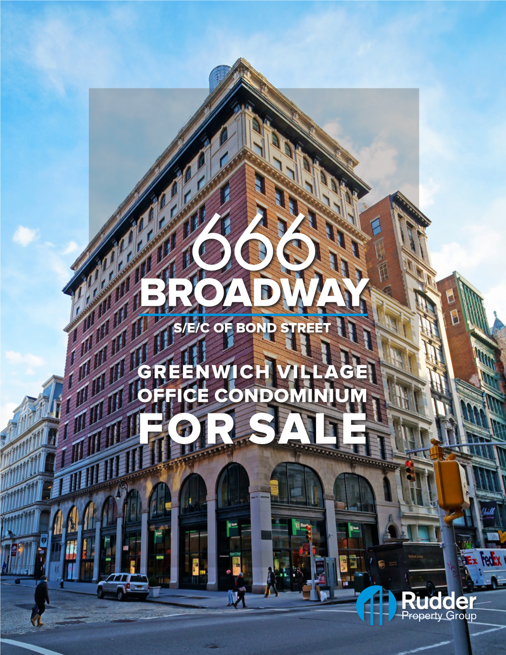 For Sale 666 Broadway S/E/C of Bond Street