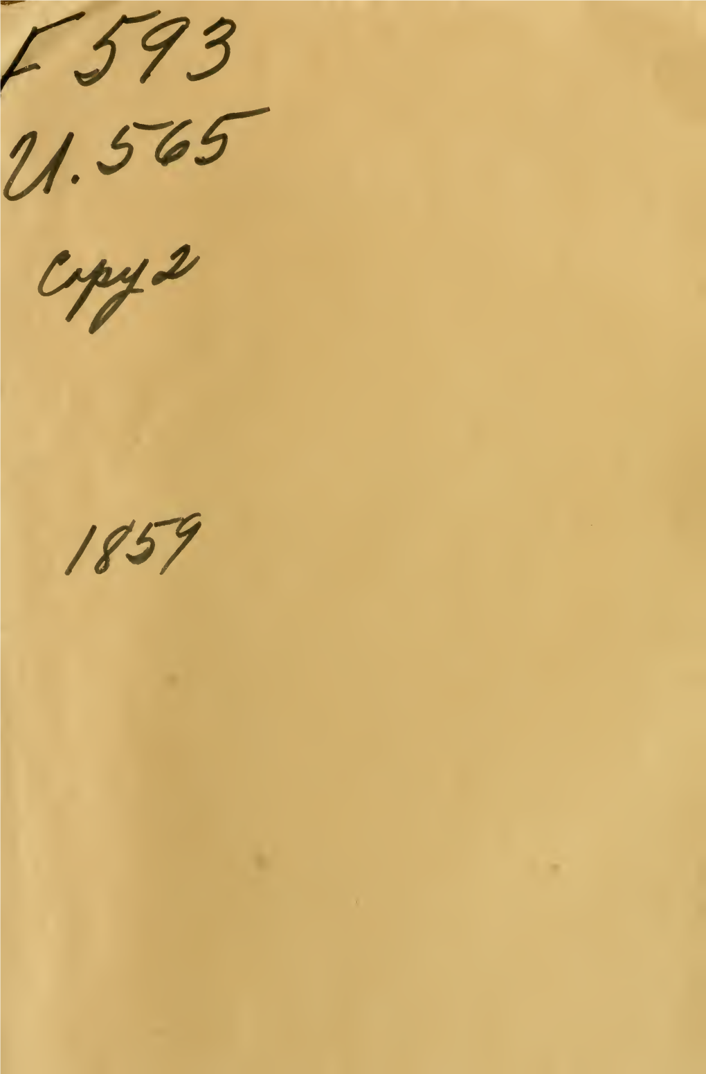 Annual Report of Captain A.A. Humphreys, Topographical