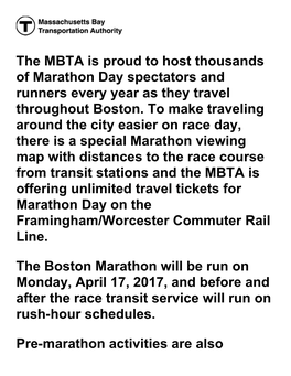 MBTA &gt; Riding the T &gt; Events