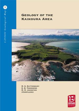 Geology of the Kaikoura Area