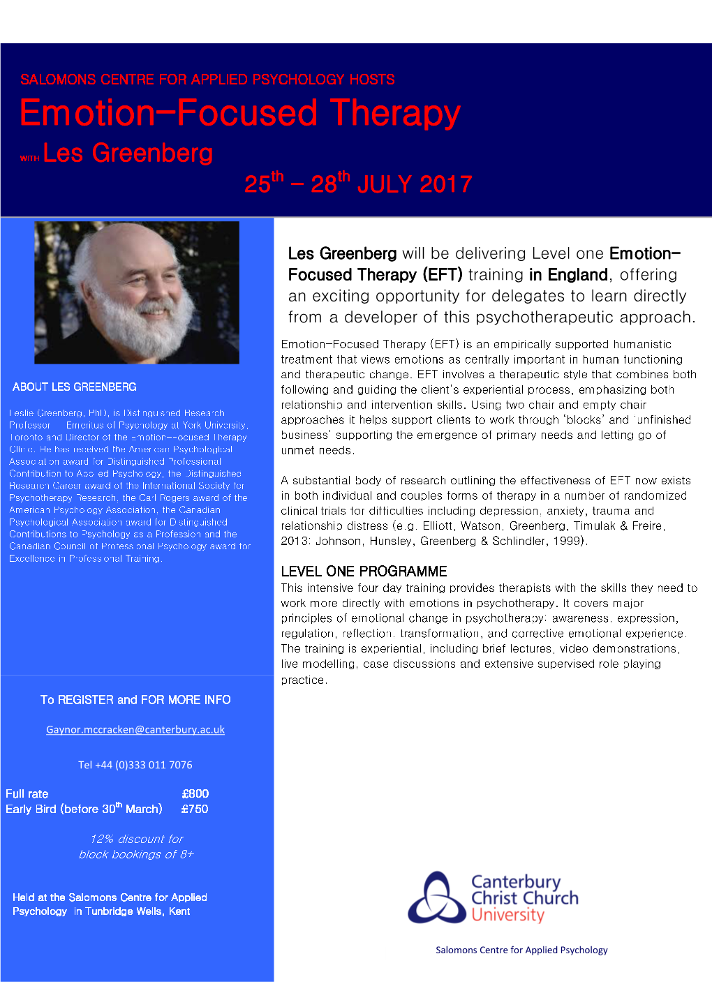 International Society for Emotion Focused Therapy