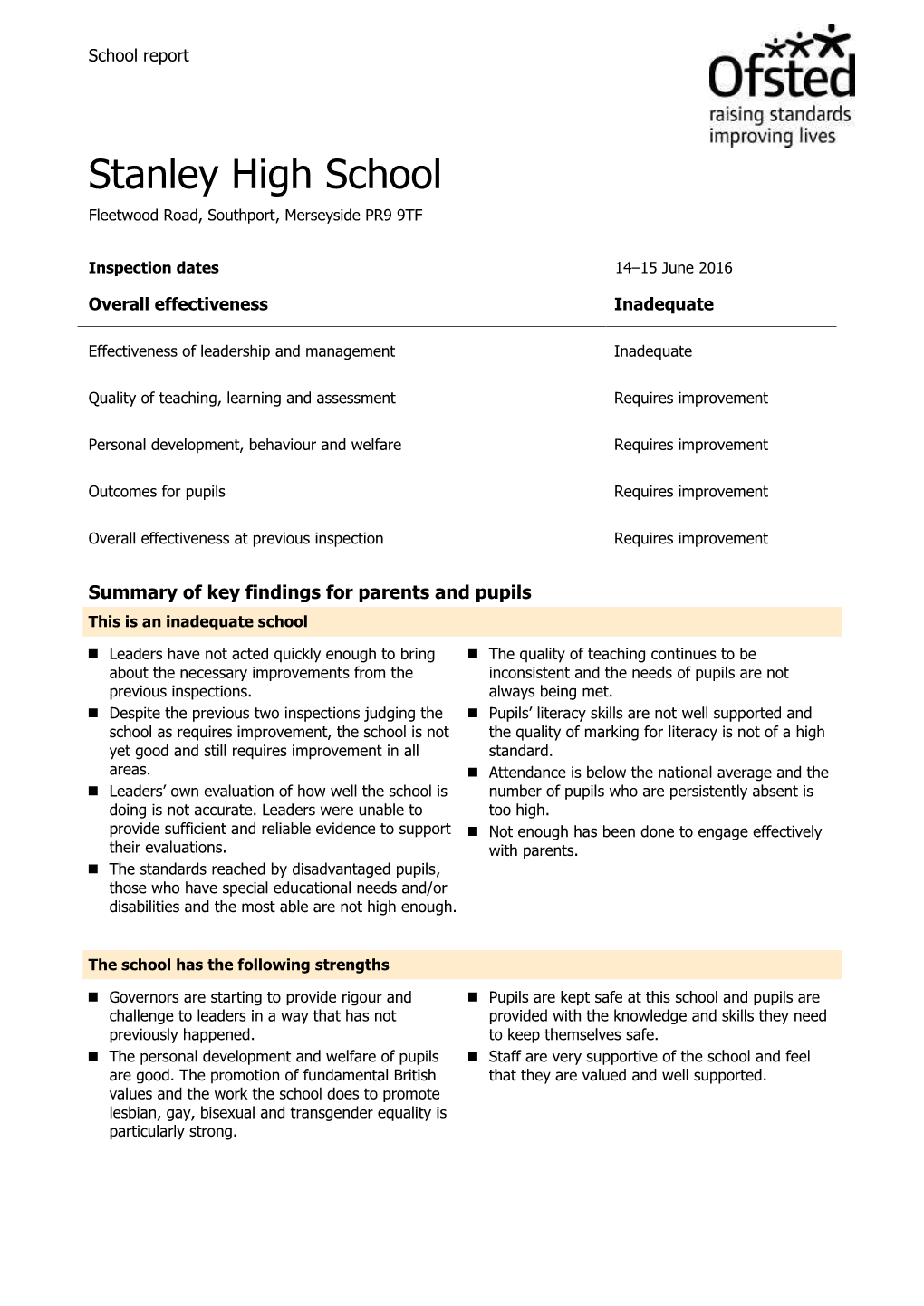 Simple S5 Report Non-Integrated