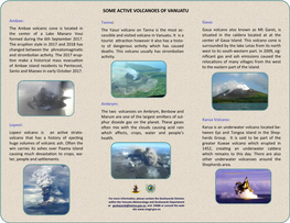 Vanuatu Active Volcanoes