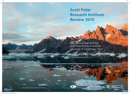 Scott Polar Research Institute Review 2010