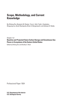 Chapter 1. Scope, Methodology, and Current Knowledge