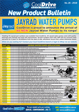 26. Jayrad Water Pumps