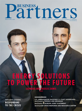 Energy Solutions to Power the Future Leonidas and Vassilis Zaimis Mas