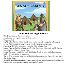 Who Were the Anglo Saxons?