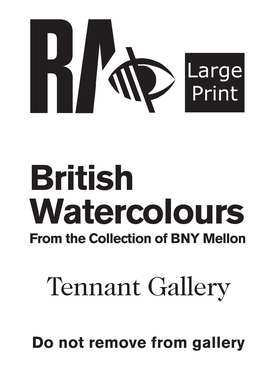 British Watercolours Exhibition.Indd