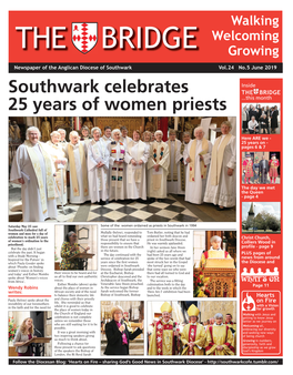 Southwark Celebrates 25 Years of Women Priests