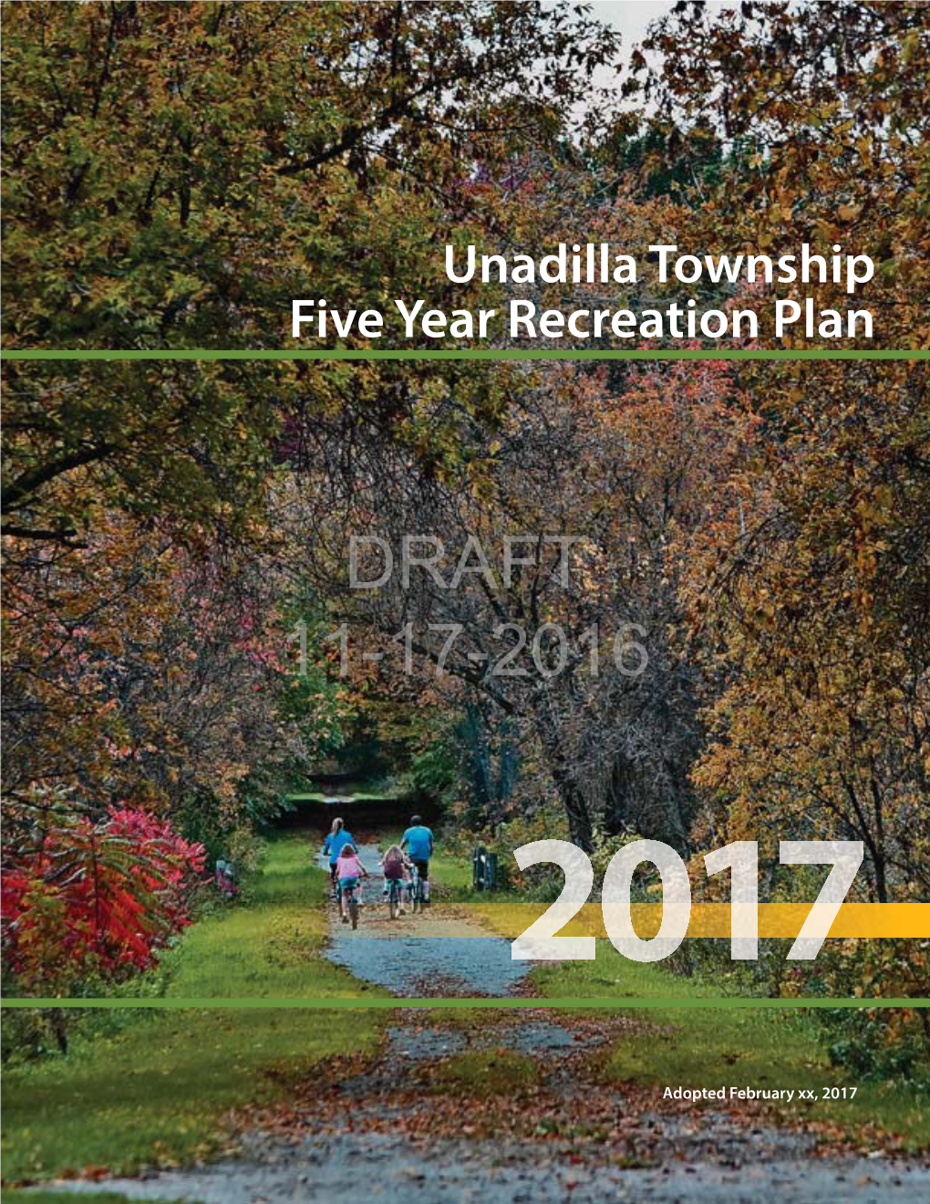 To View the Recreation Master Plan