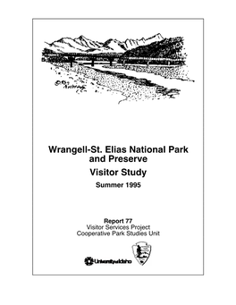 Wrangell-St. Elias National Park and Preserve Visitor Study Summer 1995