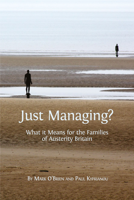 Just Managing? What It Means for the Families of Austerity Britain