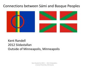 Connections Between Sámi and Basque Peoples