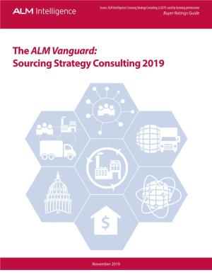 The ALM Vanguard: Sourcing Strategy Consulting2019