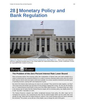 Chapter 28 | Monetary Policy and Bank Regulation 635 28 | Monetary Policy and Bank Regulation
