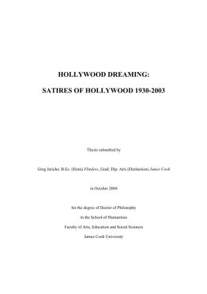 Hollywood Dreaming: Satires of Hollywood 1930-2003