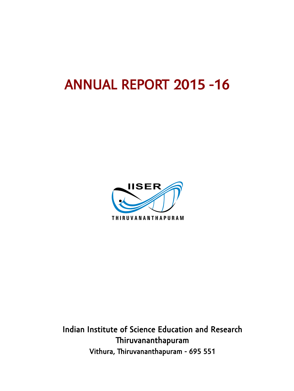 Annual Report 2015 -16