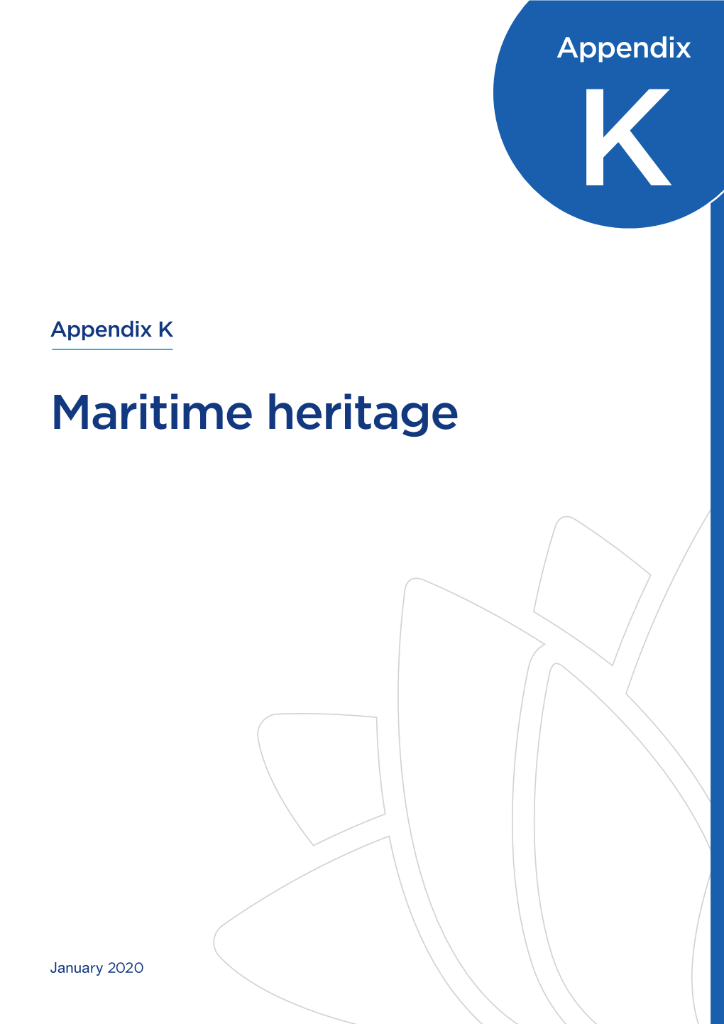 Appendix K Maritime Heritage