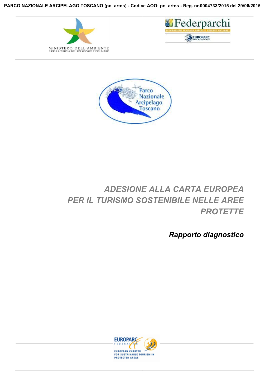 Adesione Alla Carta Europea Per Il Turismo Sostenibile Nelle Aree Protette