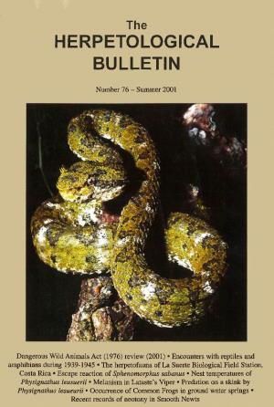 Herpetological Bulletin