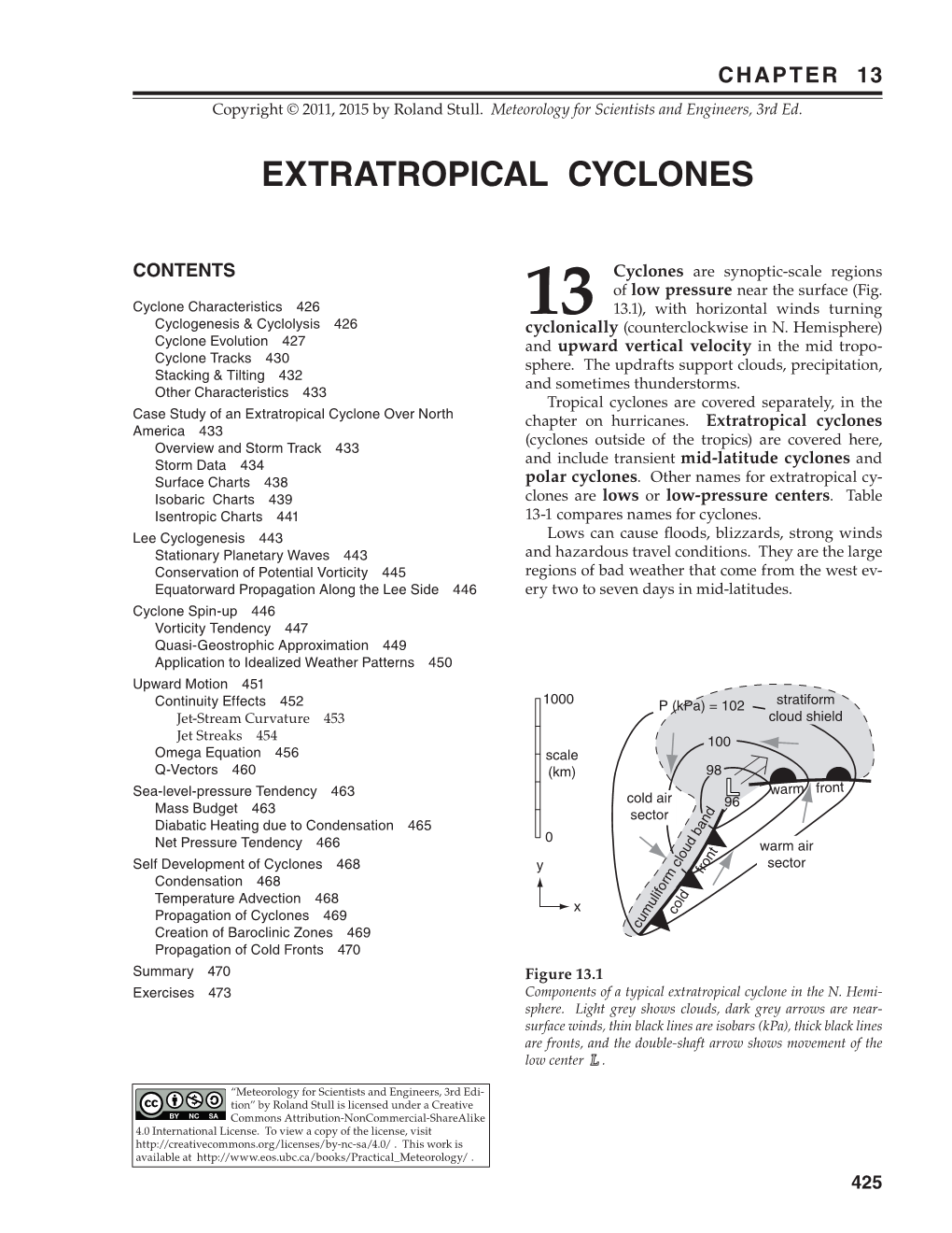 MSE3 Ch13 Extratropical Cyclones