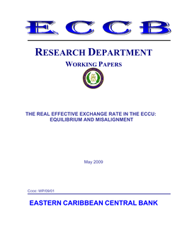 Research Department Working Papers