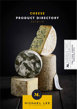 Product Directory Cheese 2018/19