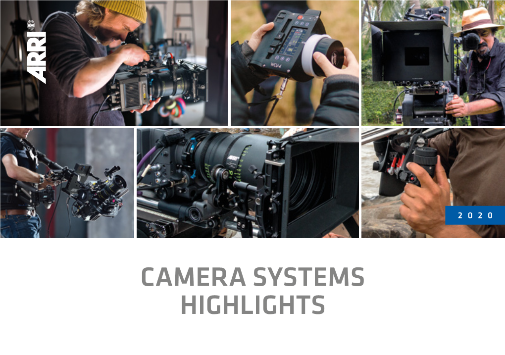 ARRI Camera Systems Highlights