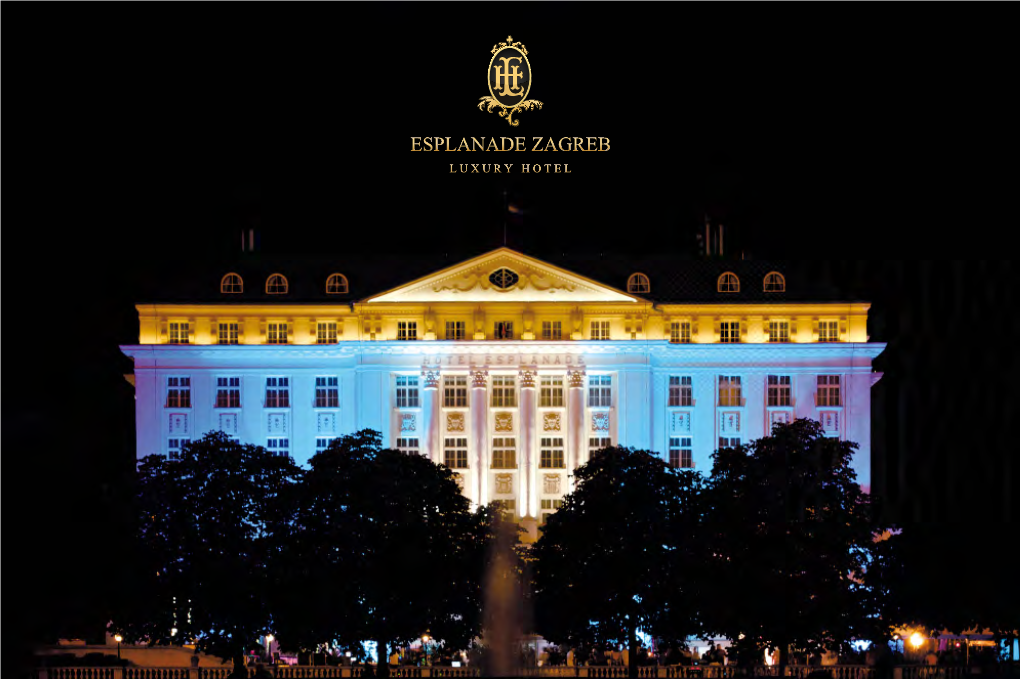 Esplanade Zagreb Hotel Fact Sheet