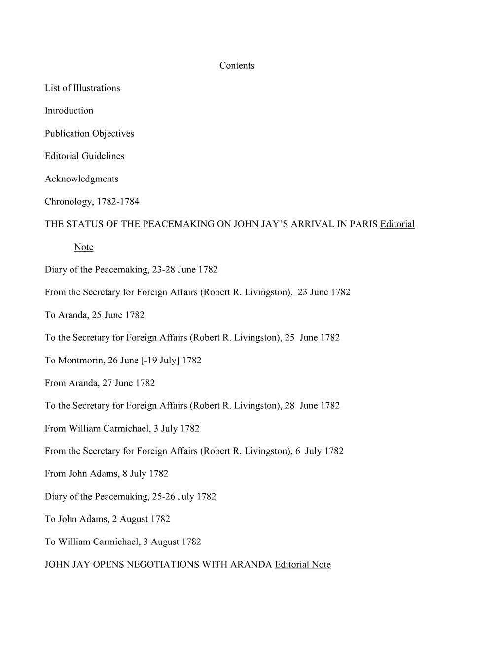 Contents List of Illustrations Introduction Publication Objectives