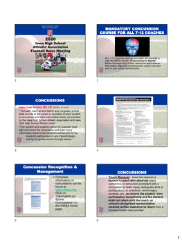 2020 IHSAA Football Powerpoint