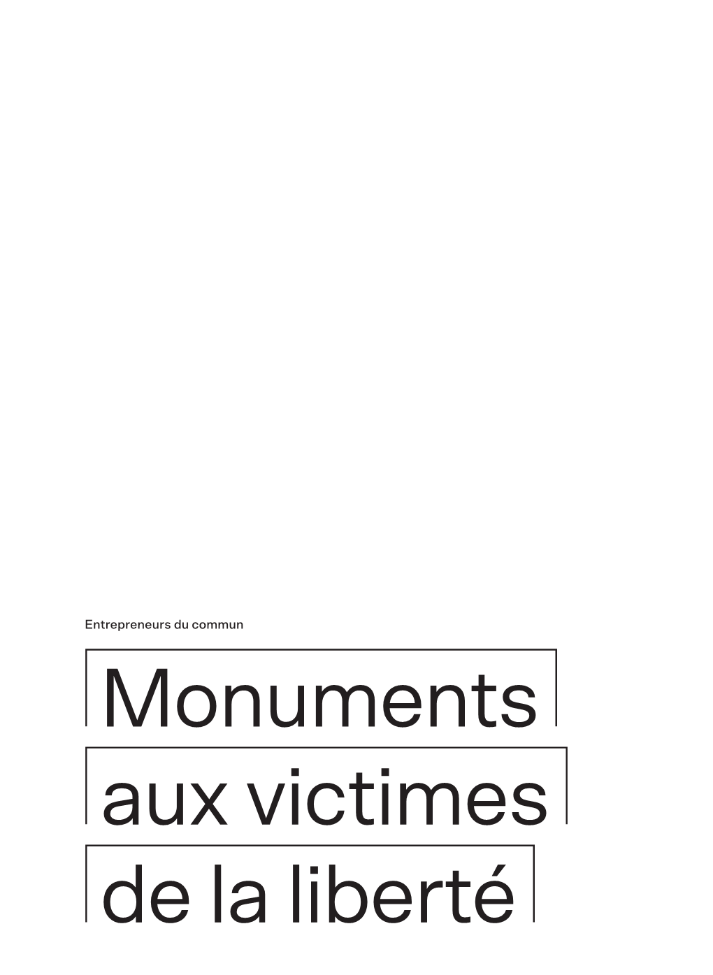 Monuments Aux Victimes De La Liberté