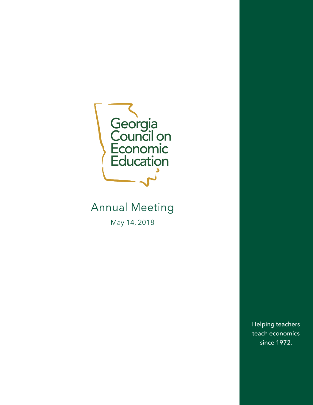 Annual Meeting May 14, 2018