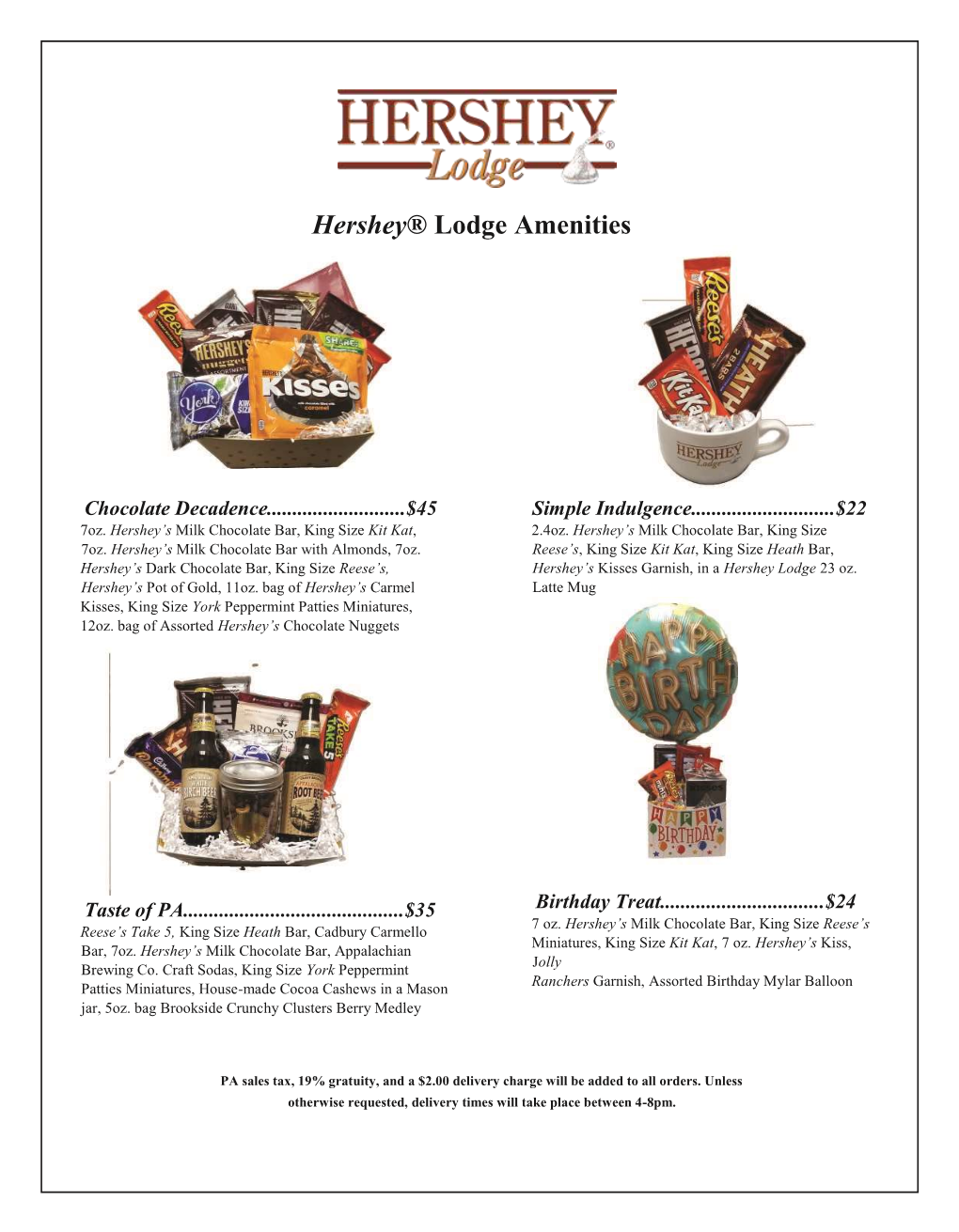 Hershey® Lodge Amenities