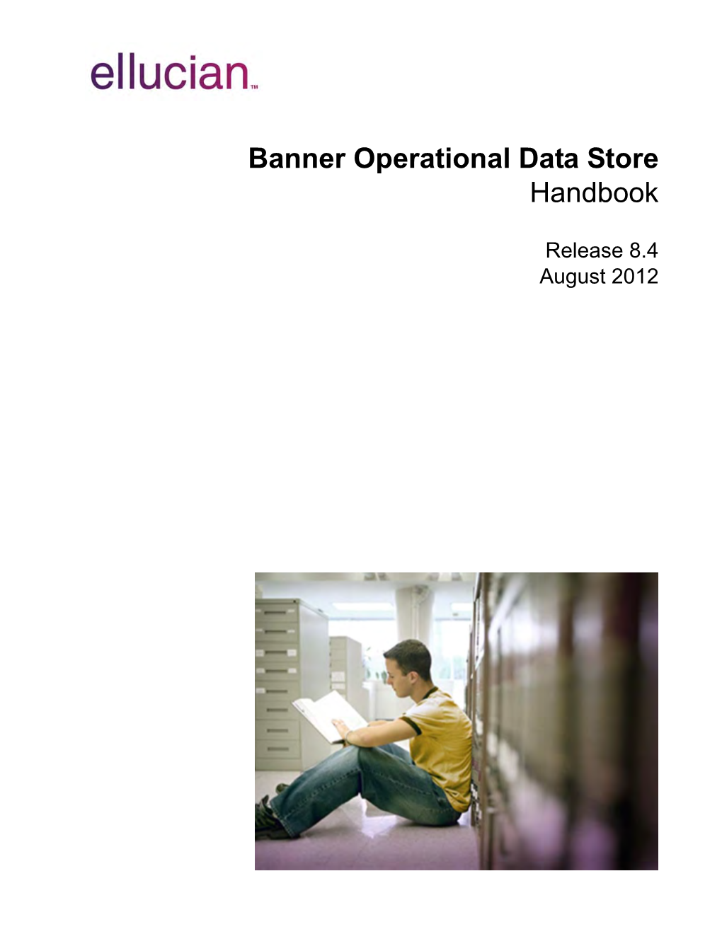 Banner Operational Data Store / Handbook
